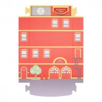3d Build & Play Sticker Pack - Fire Station