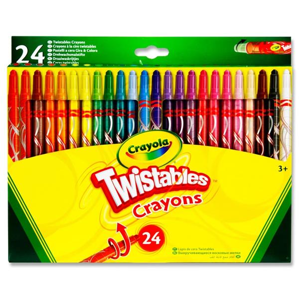 Pkt.24 Twistables Crayons