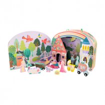 FLOSS & ROCK PLAYBOX WITH WOODEN PIECES - FAIRY TALE