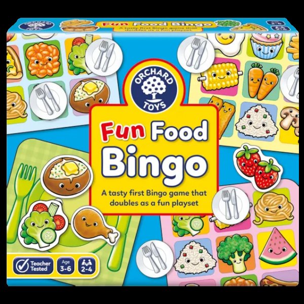 Fun Food Bingo Game