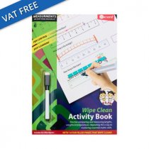 A4 14Pg Wipe Clean Activity Book - Measurements