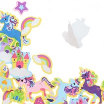 Crafty Bitz Squishy Foam Stickers - Unicorns