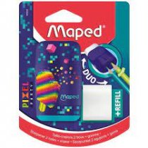 Maped Connect Pixel Party Sharpener & Eraser