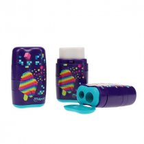 Maped Connect Pixel Party Sharpener & Eraser