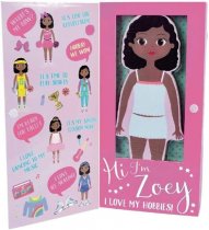 Floss and Rock magnetic dress up doll - Zoey