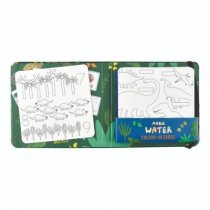 Floss & Rock Magic Dinosaurs Colour in Water Pad And Pen