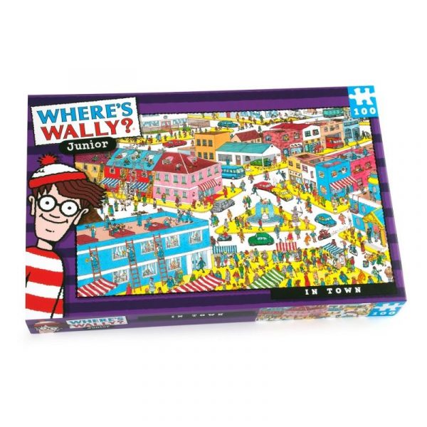 Where’s Wally Jigsaw Puzzle In Town 100 pieces Age 6+