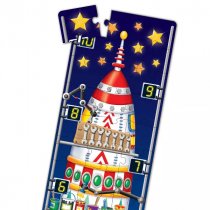 The Learning Journey 123 Rocket Ship- Long & Tall Puzzle 50pce