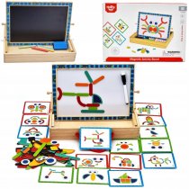 Wooden Magnetic Activity Board - 117pcs