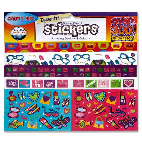 Crafty Bitz Bumper Pack 300+ Stickers