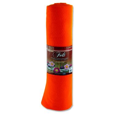 45Cm X 5m Roll Felt - Orange