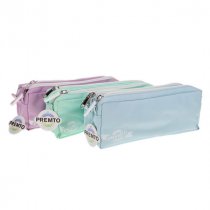 Pastel 2 Pocket Pencil Case 3 Asst