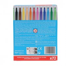 Maped 72Pce School'peps Colouring Markers