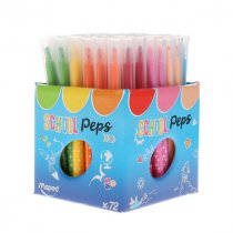 Maped 72Pce School'peps Colouring Markers