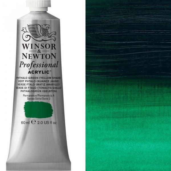 60ml Phthalo Green Yellow Shade - Professional Acrylic