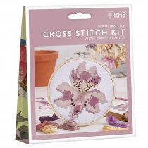 Cross Stitch Kit - Peruvian lily
