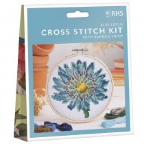 Cross Stitch Kit - Blue Lotus