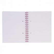 Premto A5 200pg Spiral Notebook - 5 Asst