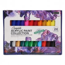 Pkt.24 X 36 Ml Complete Acrylic Paint Collection