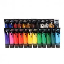 Pkt.24 X 36 Ml Complete Acrylic Paint Collection