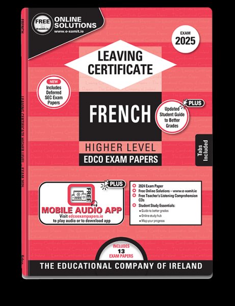 Leaving Cert - 2025 - French - Higher Level - Exam Papers