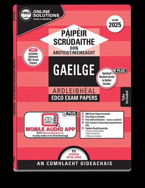 Gaeilge / Irish Leaving Cert 2025 Exam Paper Higher Level