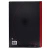 CONCEPT A4 384 pg Hardcover Notebook Black & Red