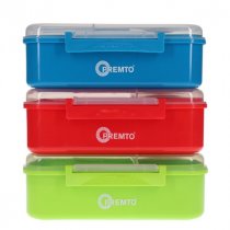 Premto Meal Box With Multi Compartments - 3 Asst