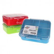 Premto Meal Box With Multi Compartments - 3 Asst