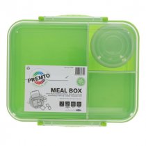 Premto Meal Box With Multi Compartments - 3 Asst