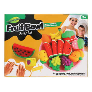 World of colour fruit bowl dough set