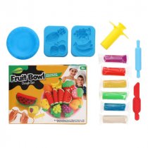 World of colour fruit bowl dough set