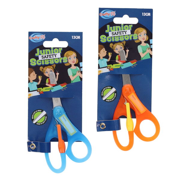 Crafty Bitz Children's Craft Scissors 2 Asst