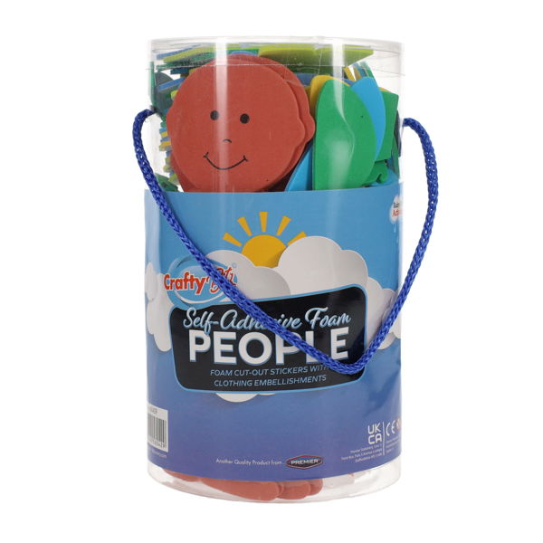 Crafty Bitz Self Adhesive Tub Foam People