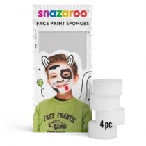 Snazaroo - Hi Density Sponge 4 Pack