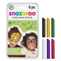 Snazaroo-6pc Paint stock