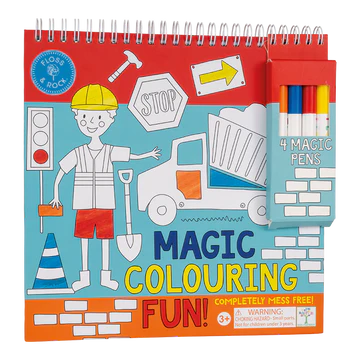 Floss & Rock Magic Colouring Fun - Construction