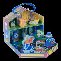 Floss & Rock Playbox with Wooden Pieces - Pets