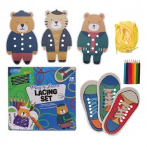 Clever Kidz Play & Learn Lacing Set