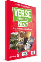 Verse 2026 - Leaving Cert Poetry - Higher Level - Textbook & Poetry Skills Portfolio Book Set