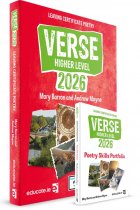 Verse 2026 - Leaving Cert Poetry - Higher Level - Textbook & Poetry Skills Portfolio Book Set