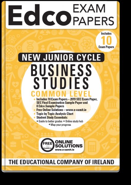 Exam Papers - Junior Cycle - Business Studies - Common Level - Exam 2025