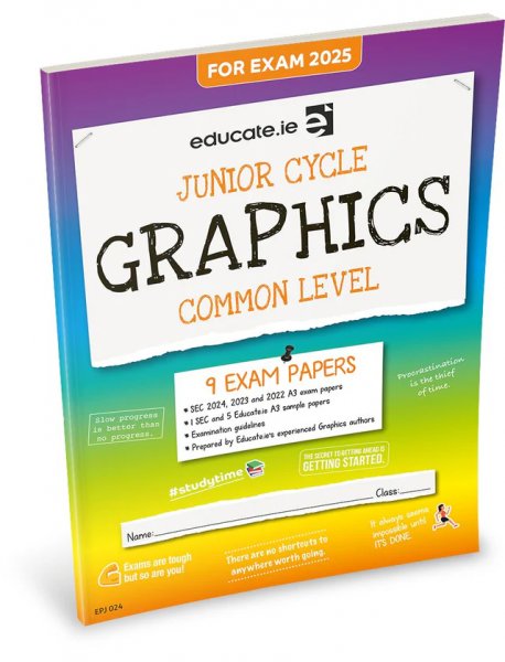 Educate.ie - Exam Papers - Junior Cycle - Graphics - Common Level - Exam 2025