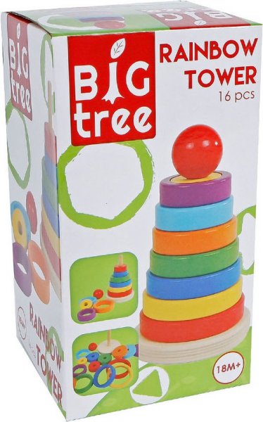 Rainbow Stack Tower