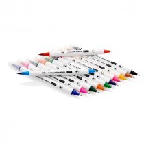 ICON Dual Tipped Art Markers 12 pk