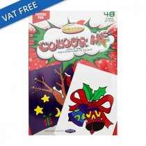 World of ColourA4 48Pg Perforated Colouring Book - Festive Fun