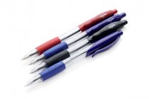 ProScribeCard 4 Asst Retractable Ballpens