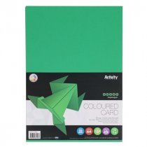 Premier Activity A4 160gsm Card 50 Sheets - Asparagus