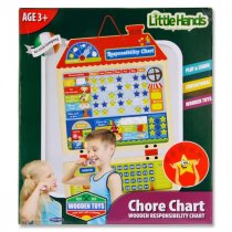 last one special offer Little Hands Wooden Education Game - Responsibility Chore Chart