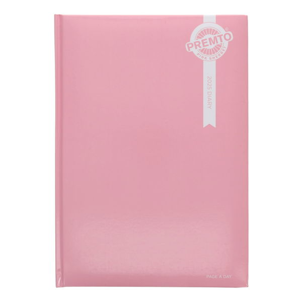 PremtoPastel A4 2025 Page A Day Diary - Asst